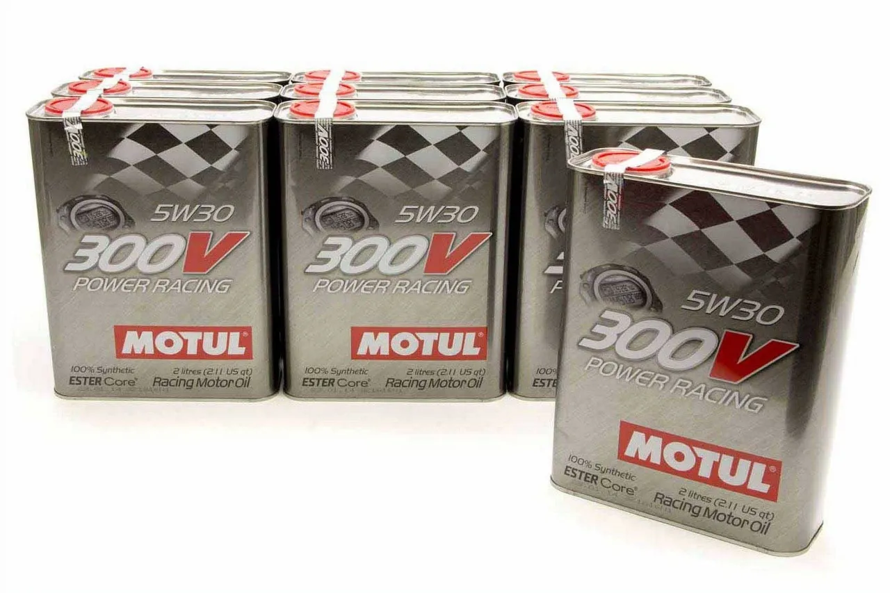 Zdjęcie 5W30 Motul 300V - najlepszy olej do silników sportowych i wyścigowych