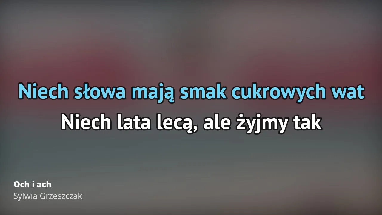 Zdjęcie Kto śpiewa och i ach? Poznaj Sylwię Grzeszczak i jej hit