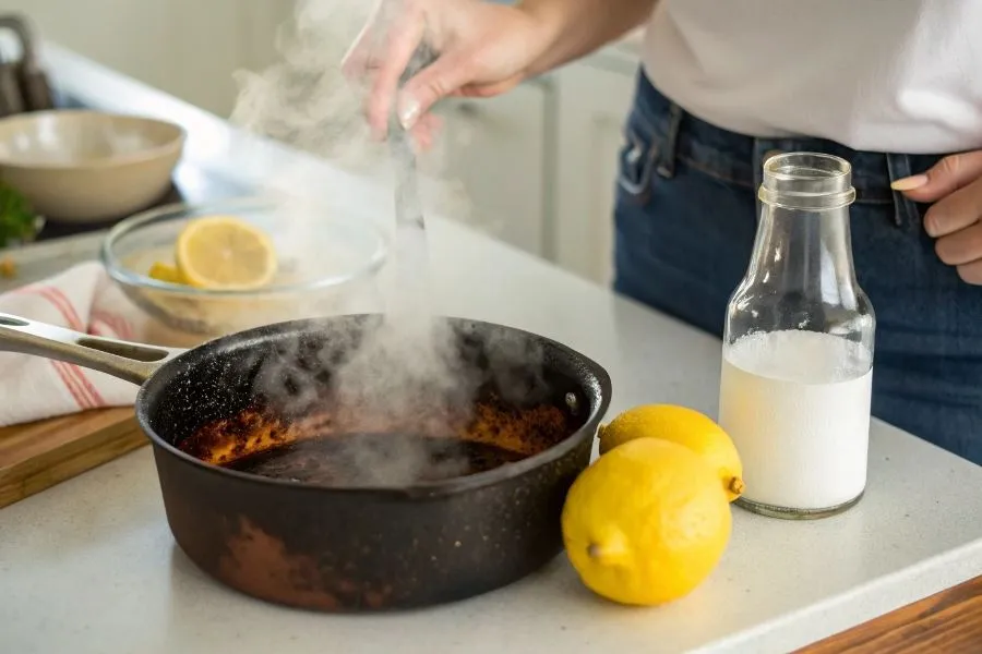 Zdjęcie Jak usunąć przypalenie z garnka? Skuteczne metody i porady