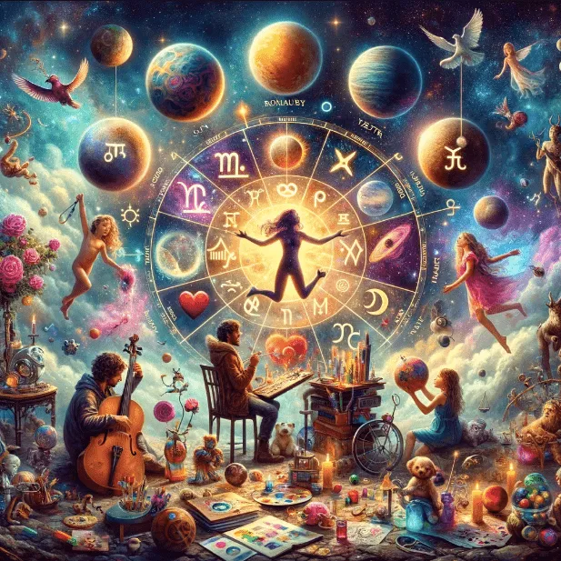 Zdjęcie Piąty dom w astrologii: jak wpływa na twórczość i relacje