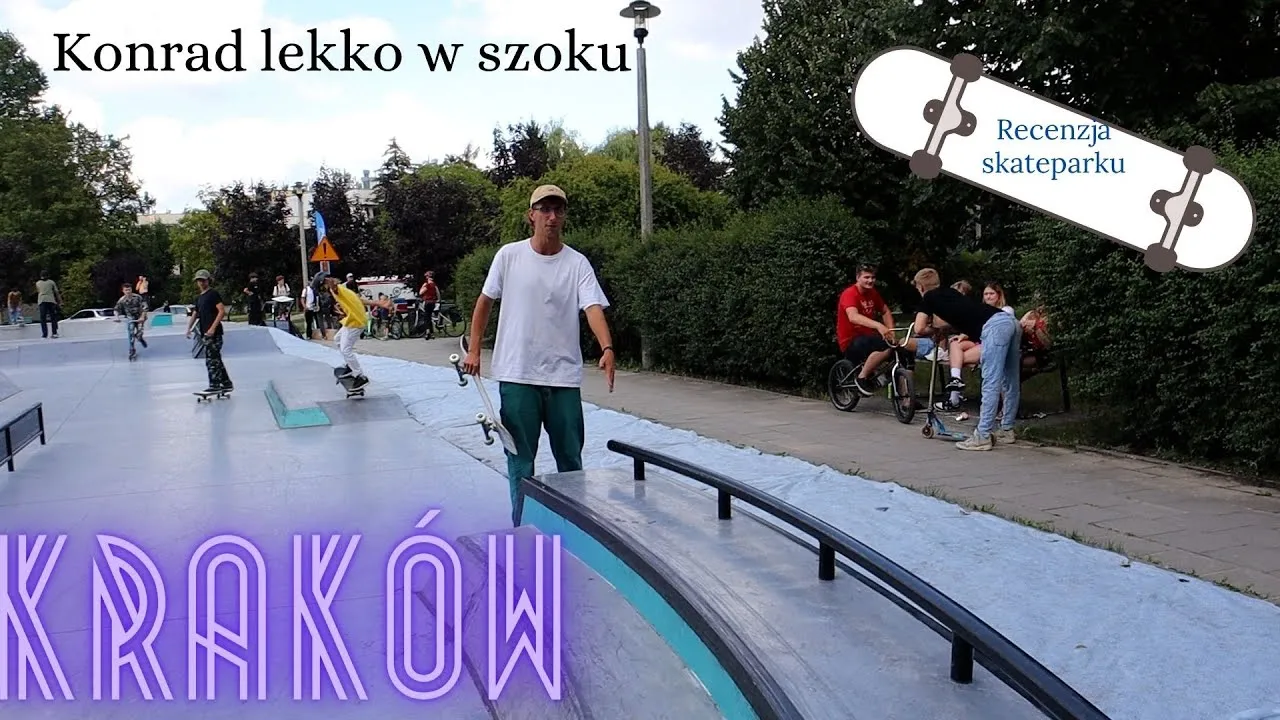 Zdjęcie Skatepark w Parku Jordana - lokalizacja, atrakcje i regulamin