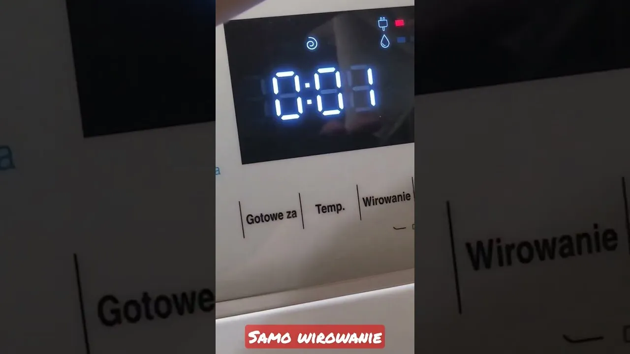 Zdjęcie Jak włączyć samo wirowanie w pralce Amica – proste kroki i porady
