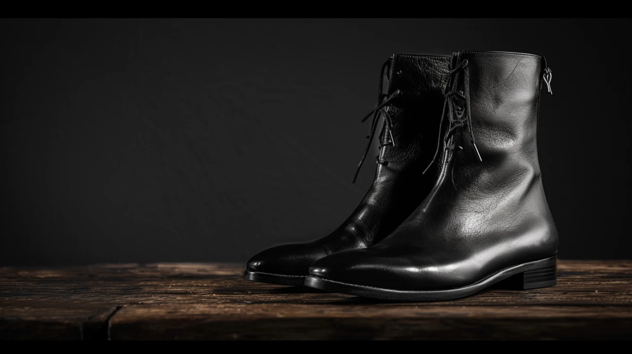 Zdjęcie Męskie buty na obcasie: Stylowe rozwiązanie dla mężczyzn.