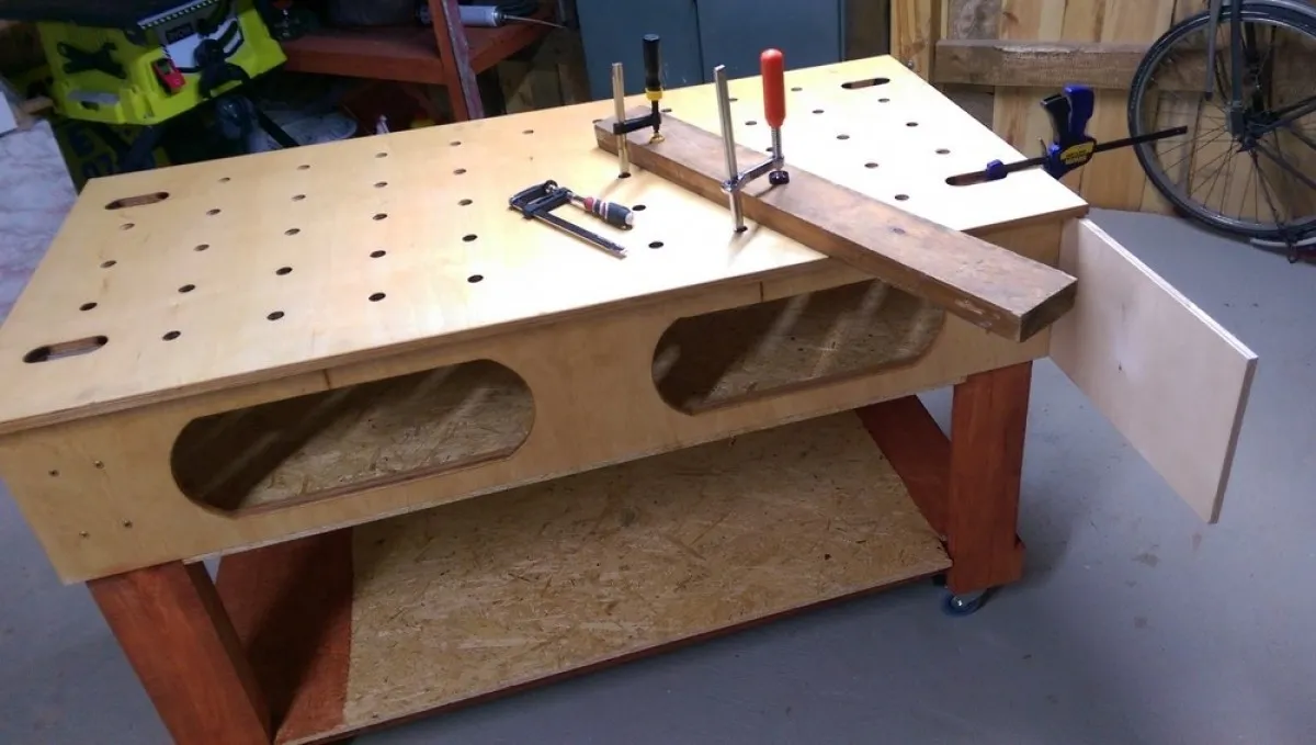 Zdjęcie Zbuduj stół warsztatowy DIY: Praktyczny przewodnik krok po kroku