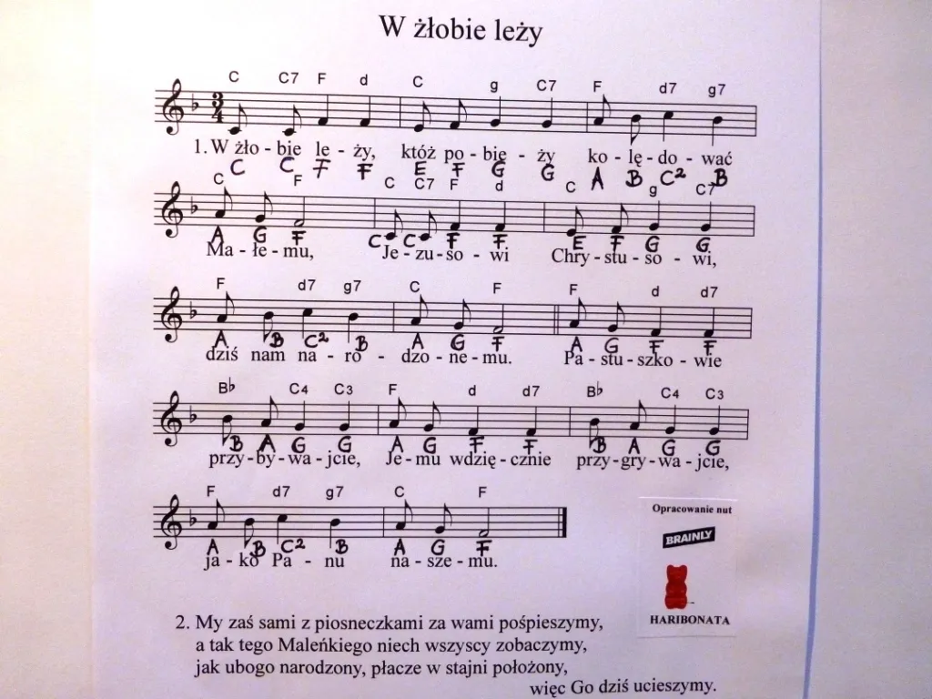 Zdjęcie Proste akordy do kolędy W żłobie leży - zacznij grać w 15 minut