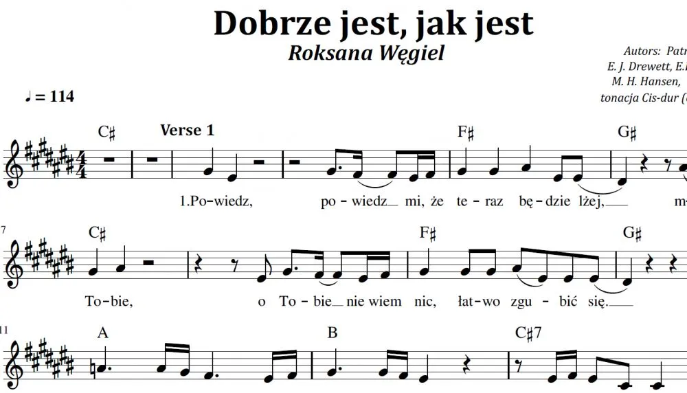 Zdjęcie Tekst piosenki dobrze jest jak jest - historia o toksycznych relacjach