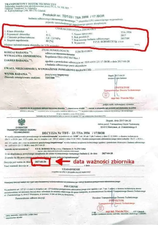 Zdjęcie Homologacja butli LPG gdzie znaleźć najbliższy autoryzowany punkt