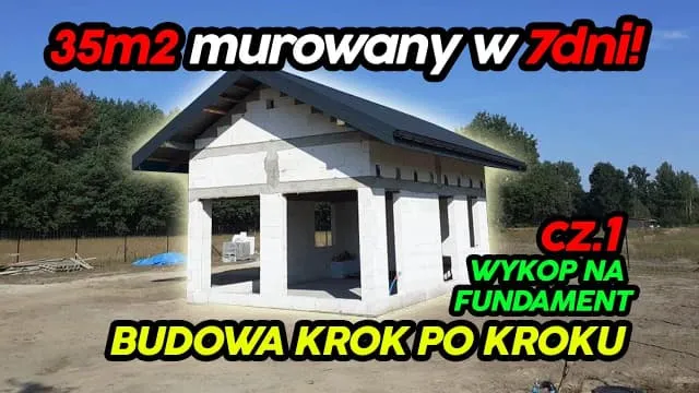 Zdjęcie Jaki fundament pod dom 35m2? Sprawdź najlepsze opcje i koszty