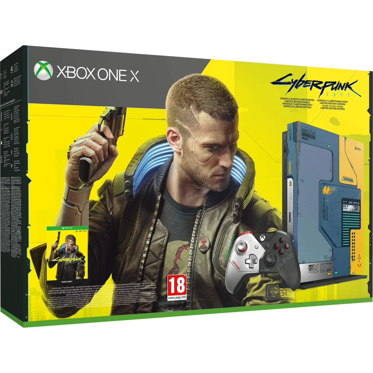 Zdjęcie Ile GB zajmuje Cyberpunk 2077 na Xbox One? Sprawdź wymagania.