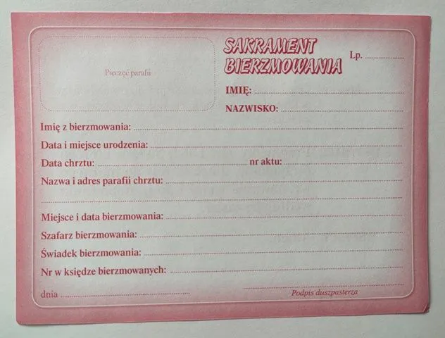 Zdjęcie Skąd wziąć świadectwo bierzmowania? Oto proste sposoby na uzyskanie dokumentu