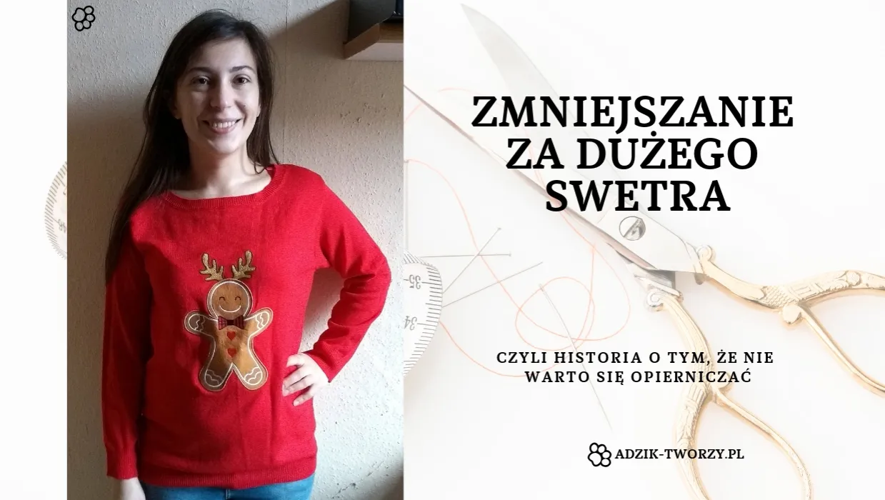 Zdjęcie Jak przerobić za duży sweter, aby idealnie pasował do Twojej figury