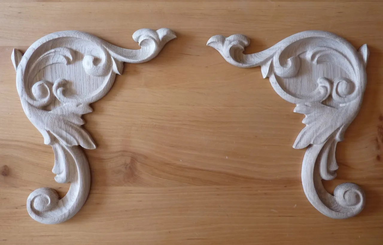 Zdjęcie  Drewniane ornamenty do mebli - piękne i wyjątkowe dekoracje
