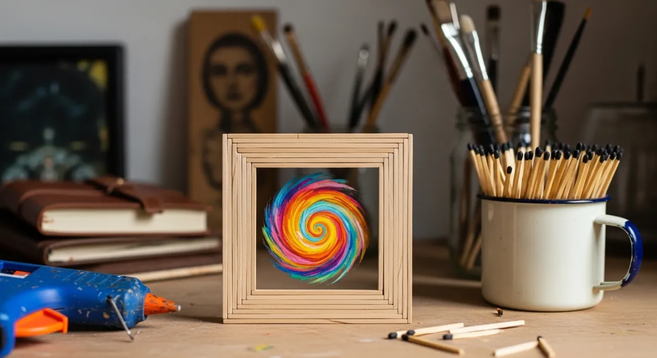 Zdjęcie Jak zrobić ramkę na zdjęcia z zapałek - łatwe kroki i pomysły