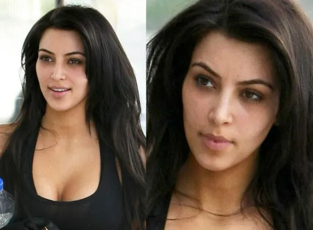 Zdjęcie Kim Kardashian bez makijażu – zaskakujące zdjęcia i reakcje fanów