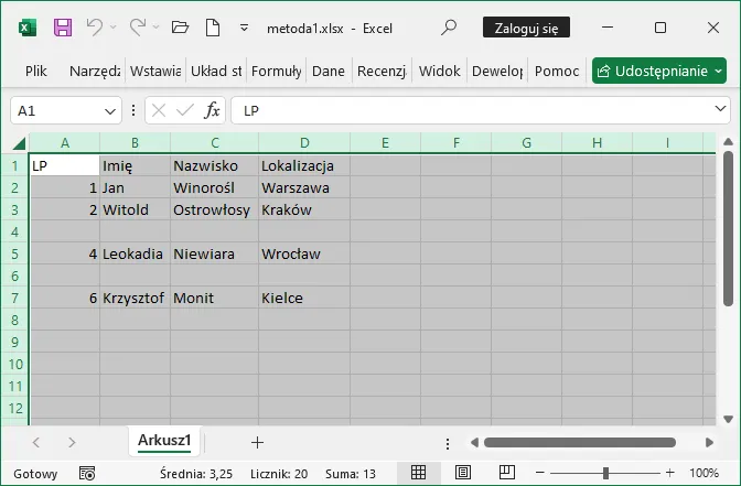 Zdjęcie Jak usunąć puste wiersze w Excelu i zaoszczędzić czas na pracy