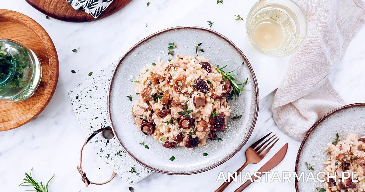 Zdjęcie Jak zrobić risotto z grzybami – prosty przepis, który zachwyci smakiem