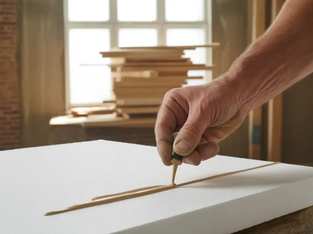 Zdjęcie Czym skleić piankę poliuretanową, by uniknąć słabych połączeń?