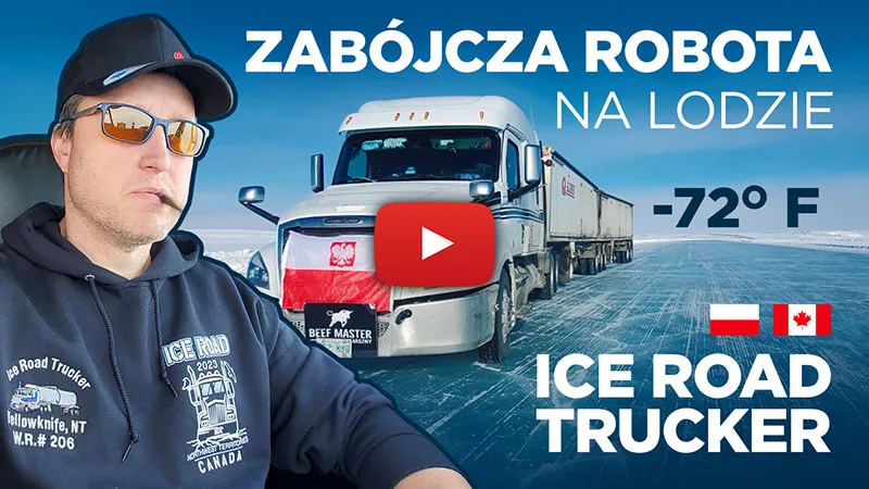 Zdjęcie Ile zarabiają kierowcy na lodowym szlaku? Zaskakujące fakty o wynagrodzeniu