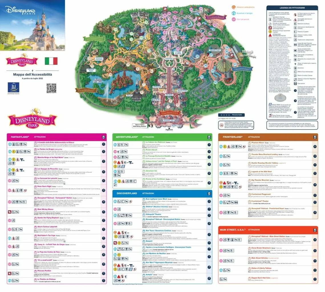 Zdjęcie Mappa Disneyland Paris: Guida Essenziale per Ottimizzare la Tua Visita