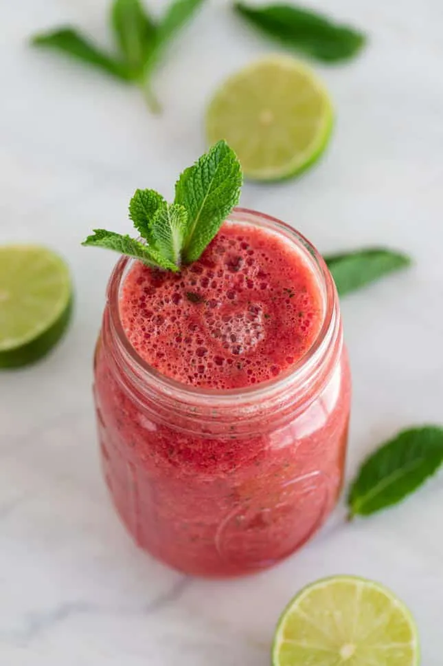 Zdjęcie Cómo hacer un batido de sandía delicioso y saludable en minutos