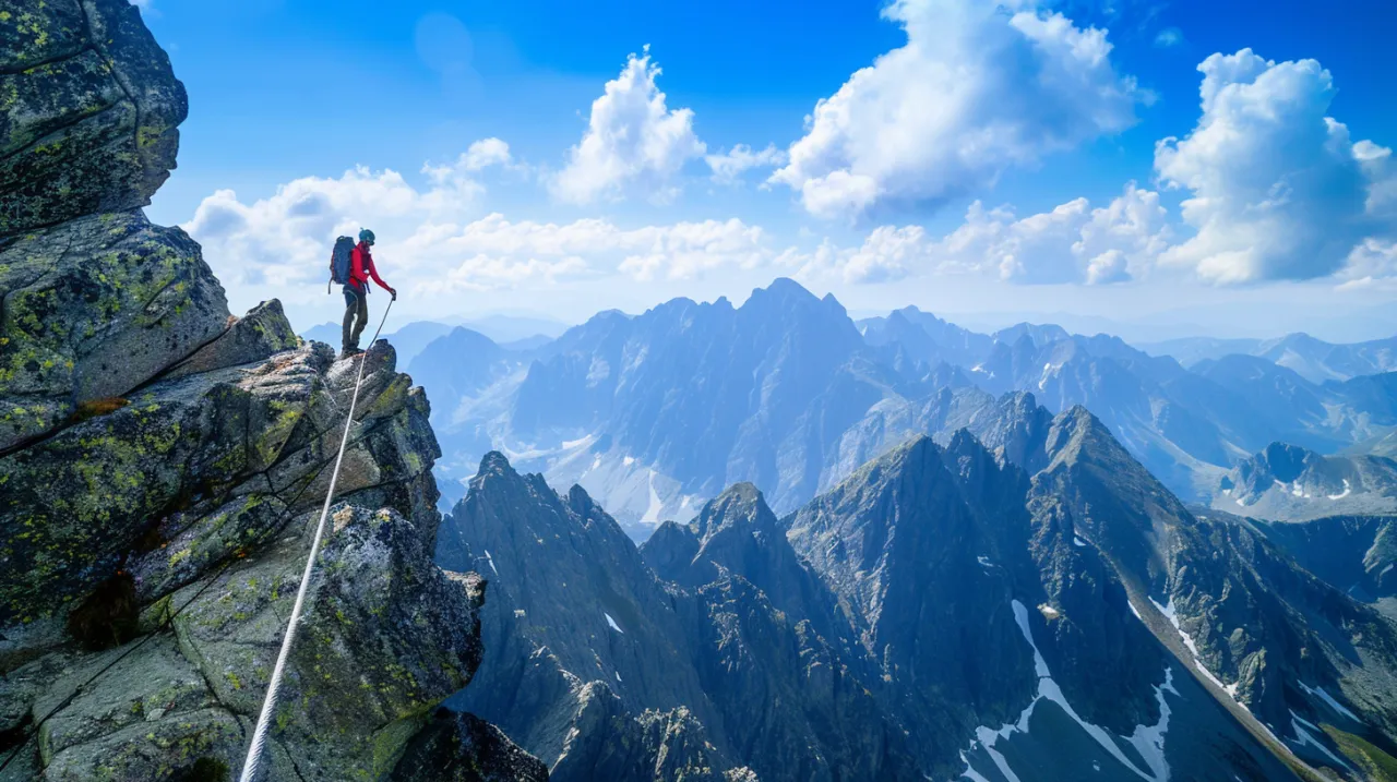 Zdjęcie Ferrata Słowacja: najlepsze trasy na via ferrata w słowackich Tatrach