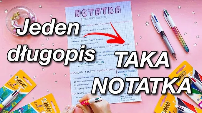 Zdjęcie Jak pisać w zeszycie w jedną linię i uniknąć bałaganu w notatkach