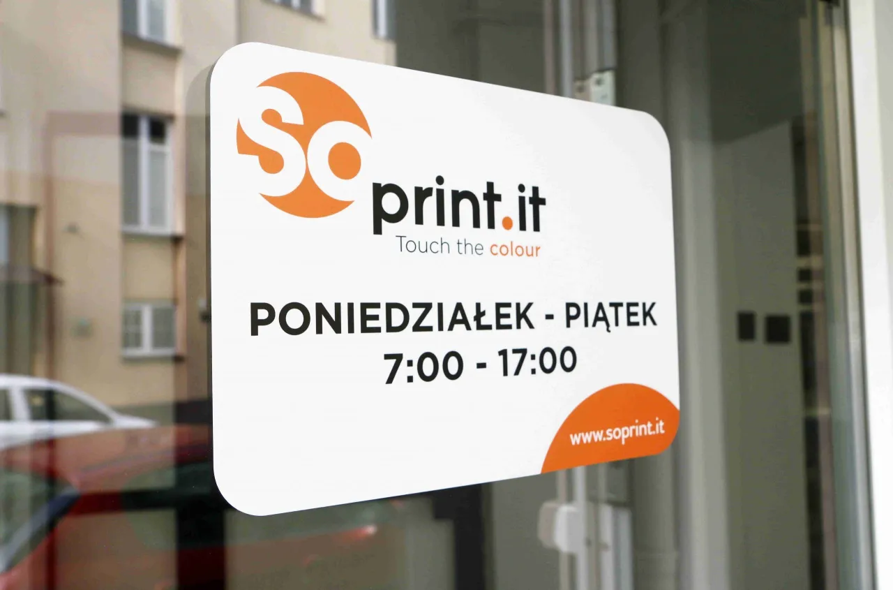 Zdjęcie Najlepsze usługi druku na folii przezroczystej w Warszawie dla Twojej reklamy