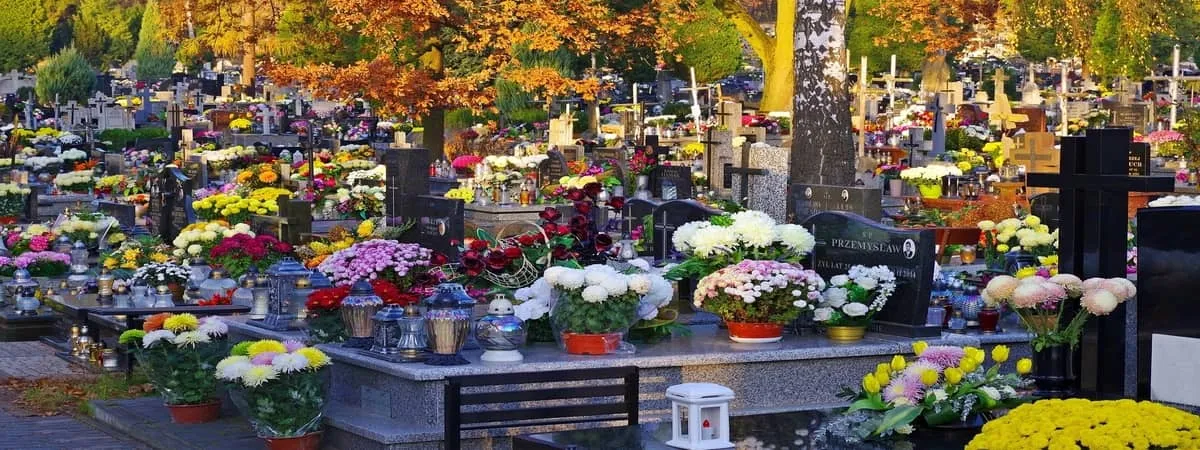 Zdjęcie Jak ułożyć kwiaty w wazonie na cmentarzu, aby uniknąć zniszczeń