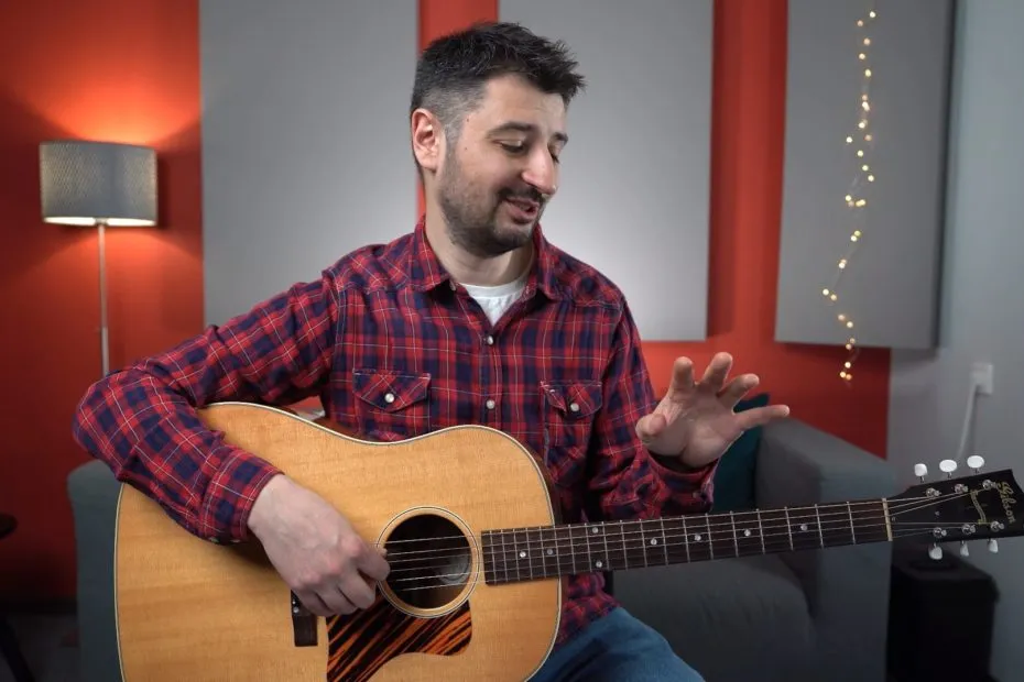 Zdjęcie Jak nauczyć się grać na gitarze akustycznej w domu krok po kroku