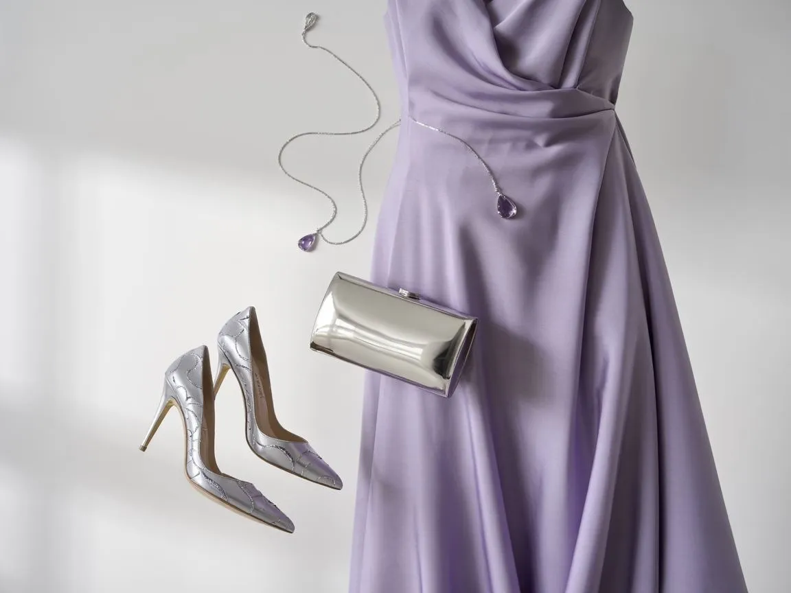 Zdjęcie Jaką biżuterię do fioletowej sukienki wybrać, aby zachwycić?