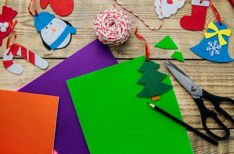 Zdjęcie Pomysły na to, co można zrobić z filcu dekoracyjnego w DIY