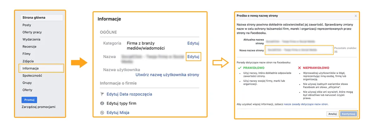 Zdjęcie Jak zmienić nazwę użytkownika na Facebooku w prosty sposób i bez problemów