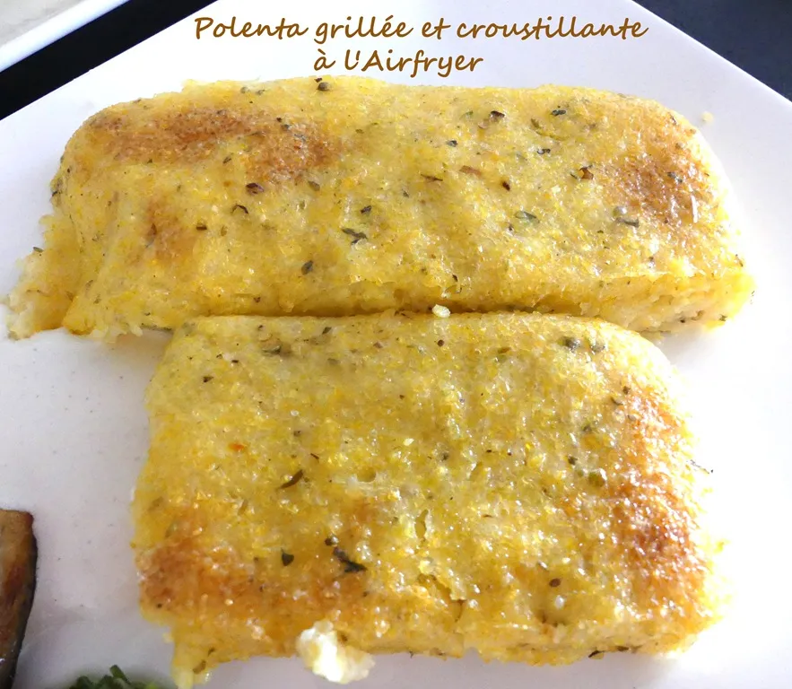 Zdjęcie Polenta grill&eacute;e parfaite : croustillante, fondante et sans coller