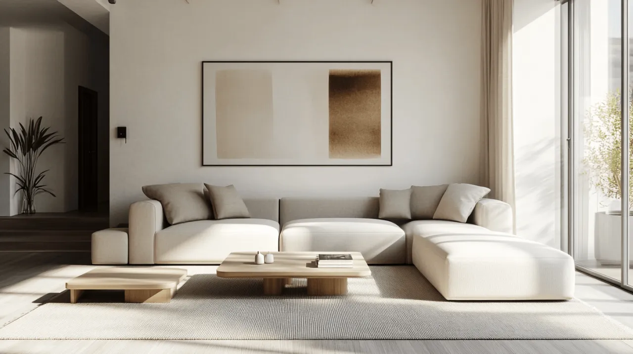 Zdjęcie Rosa Wohnzimmer: Kreative Ideen für eine gemütliche und stilvolle Gestaltung