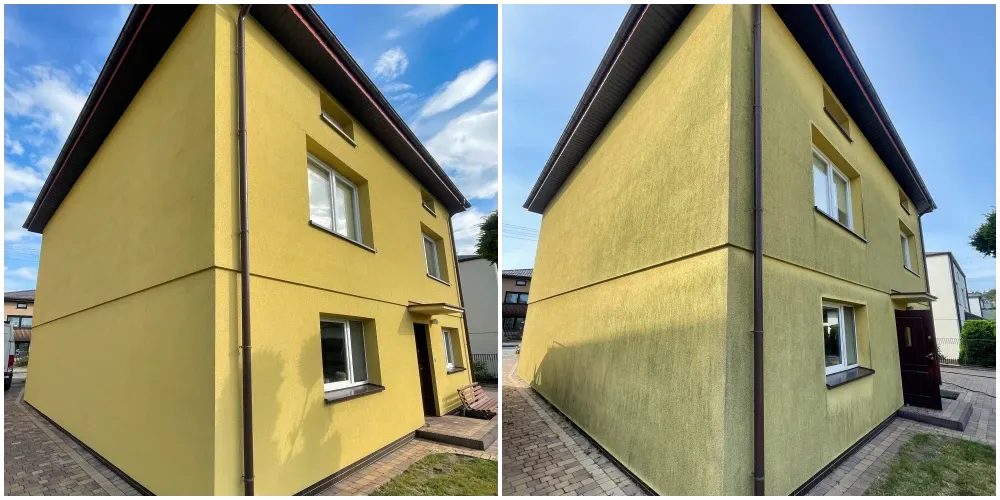 Zdjęcie Skuteczne sposoby na to, czym wyczyścić elewację domu bez wysiłku