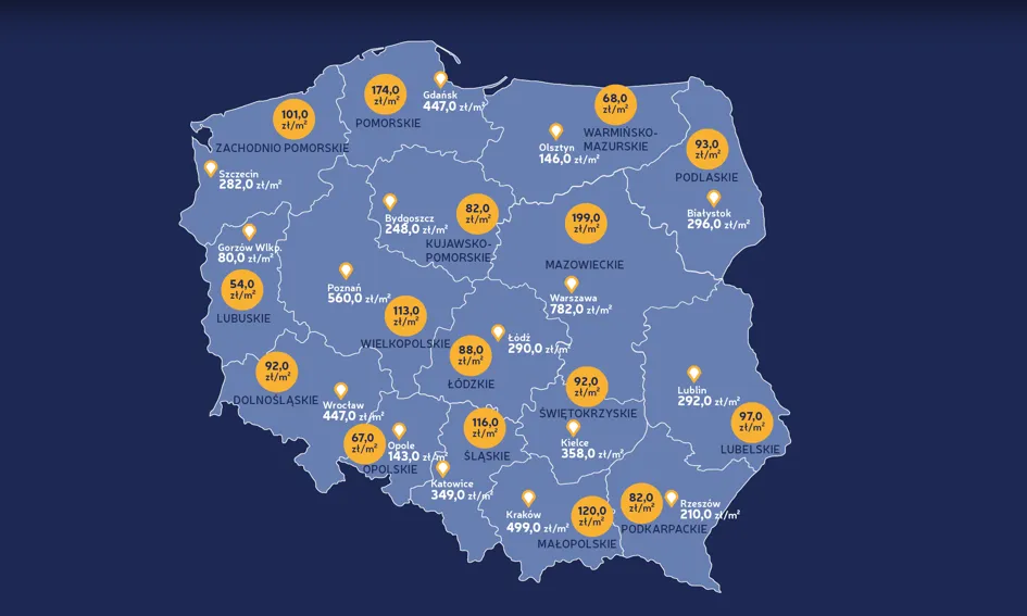 Zdjęcie Ile kosztuje ar działki budowlanej w Krakowie? Ceny, które zaskakują