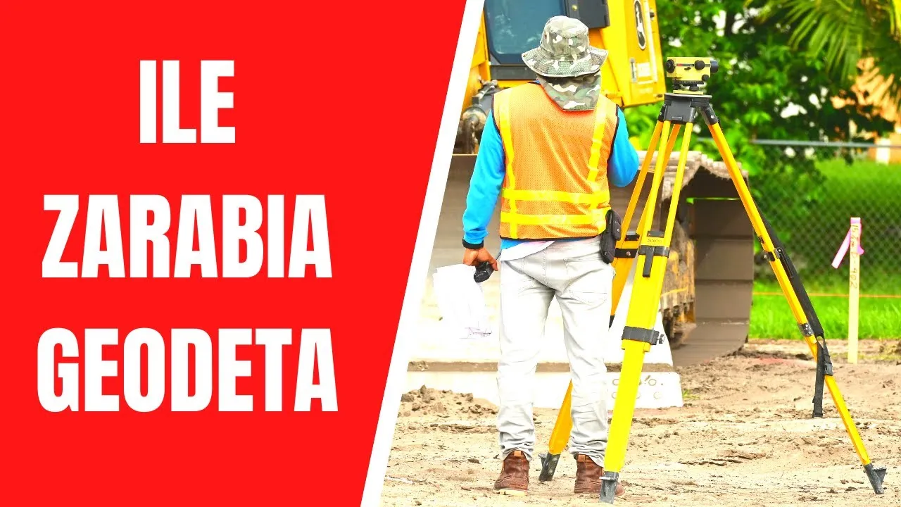 Zdjęcie Ile zarabia geodeta w Polsce? Zaskakujące różnice w wynagrodzeniach