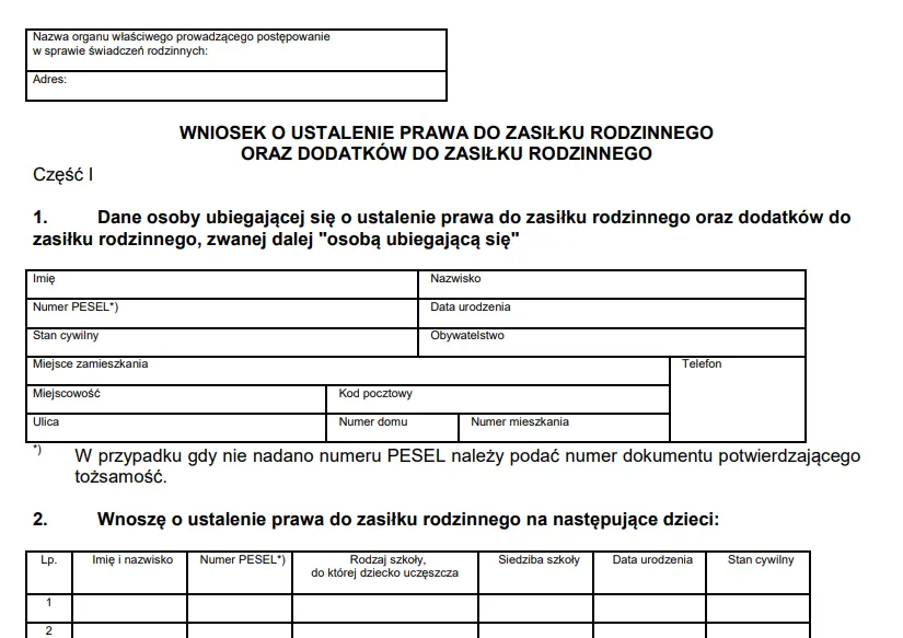 Zdjęcie Do kiedy wniosek o rodzinne? Kluczowe terminy, które musisz znać