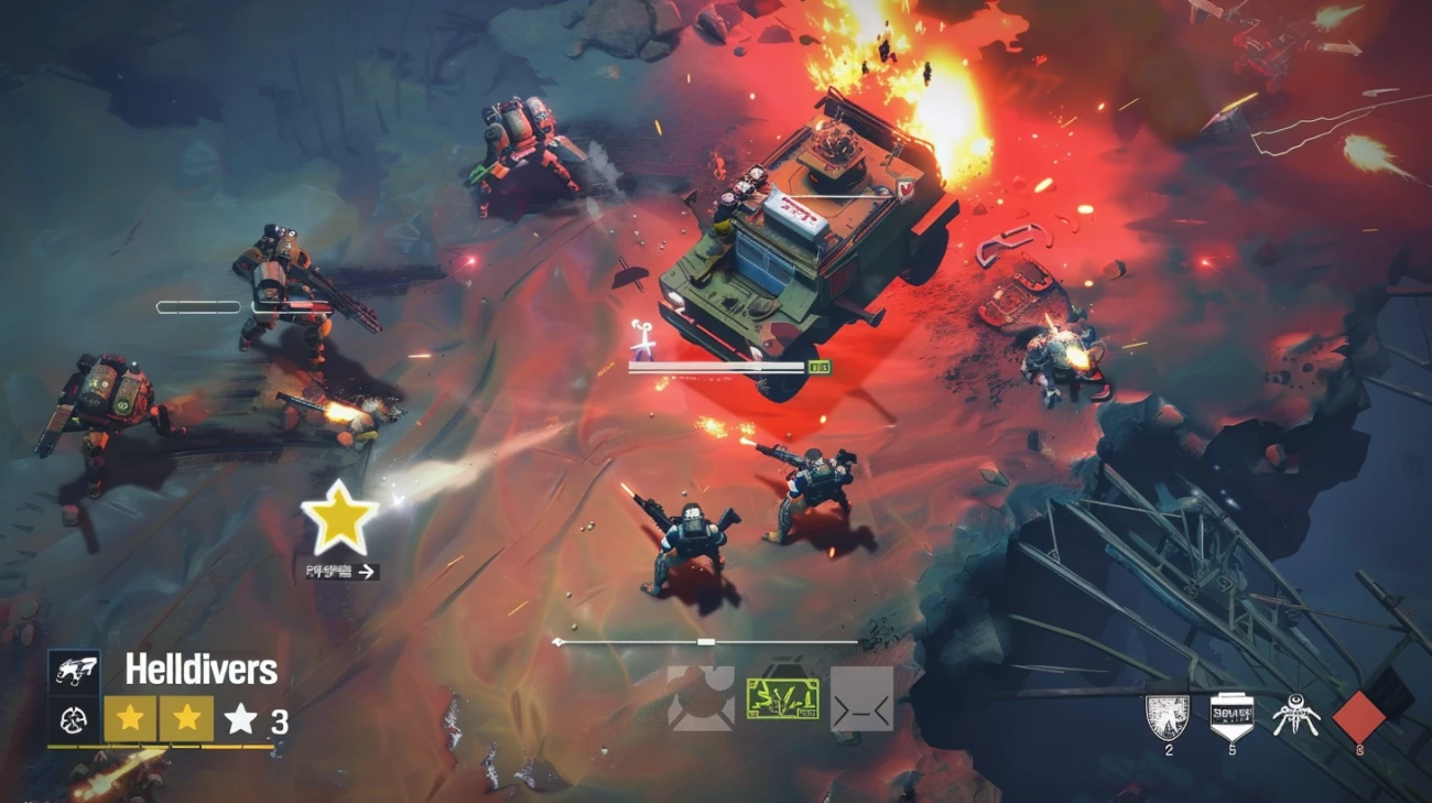 Zdjęcie Helldivers 2: Niska ocena na Steamie, duży sukces sprzedażowy