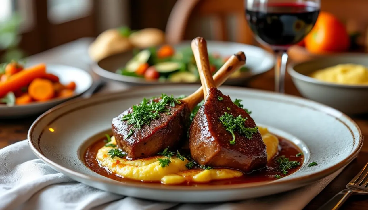 Zdjęcie Osso Buco parfait : les secrets d'un d&eacute;jeuner de soleil r&eacute;ussi