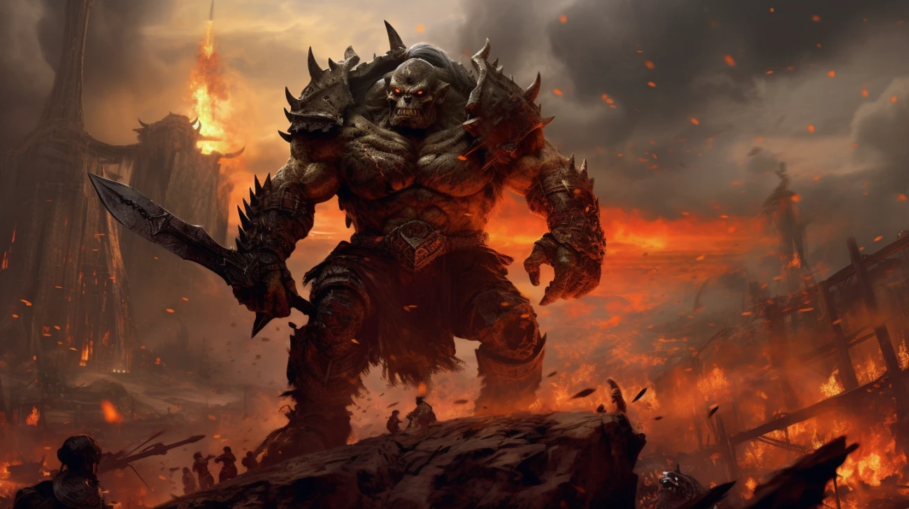 Ork z Władcy Pierścieni - potężny wojownik z Middle-earth