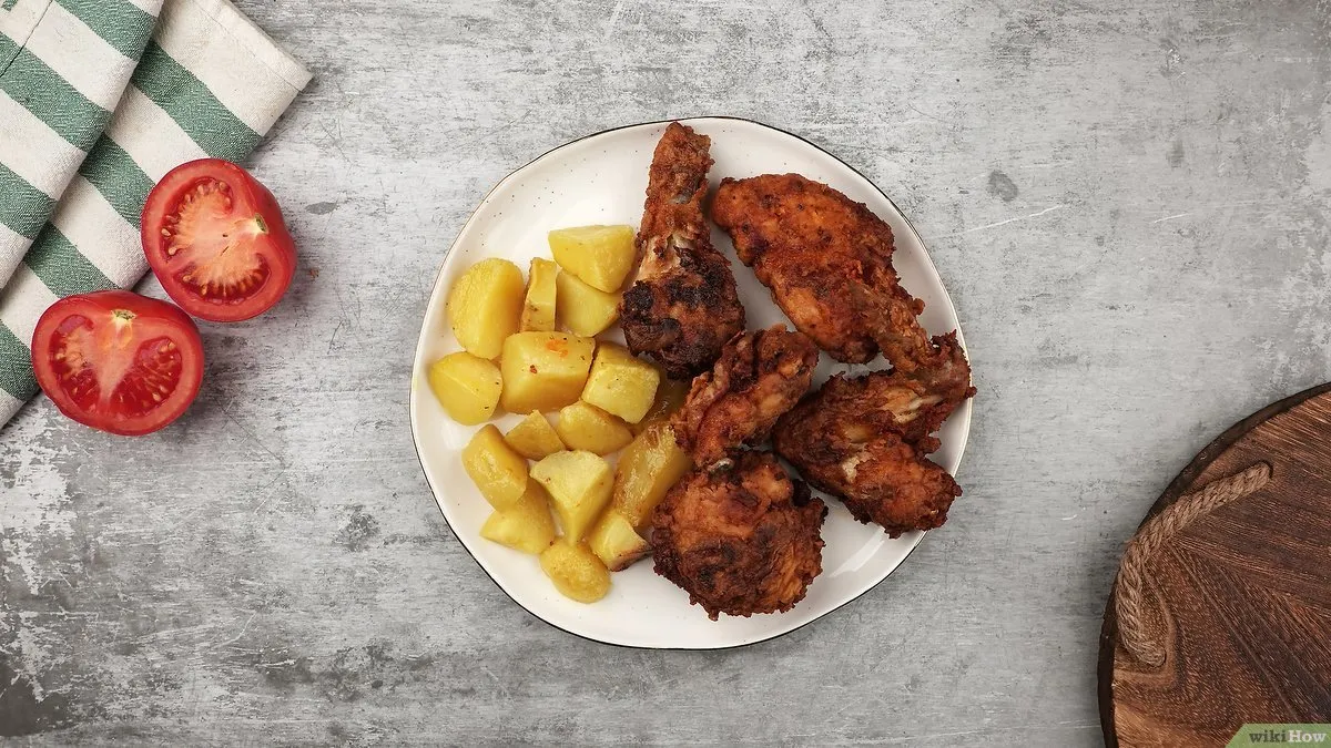 Zdjęcie Cómo freír pollo en sartén y evitar que quede seco y sin sabor