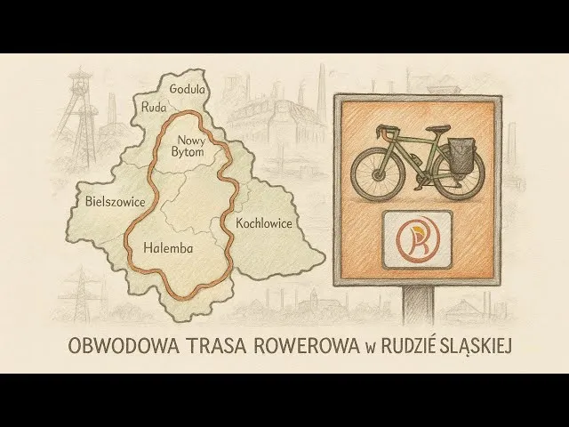 Zdjęcie Obwodowa trasa rowerowa Ruda Śląska - idealna dla każdego rowerzysty