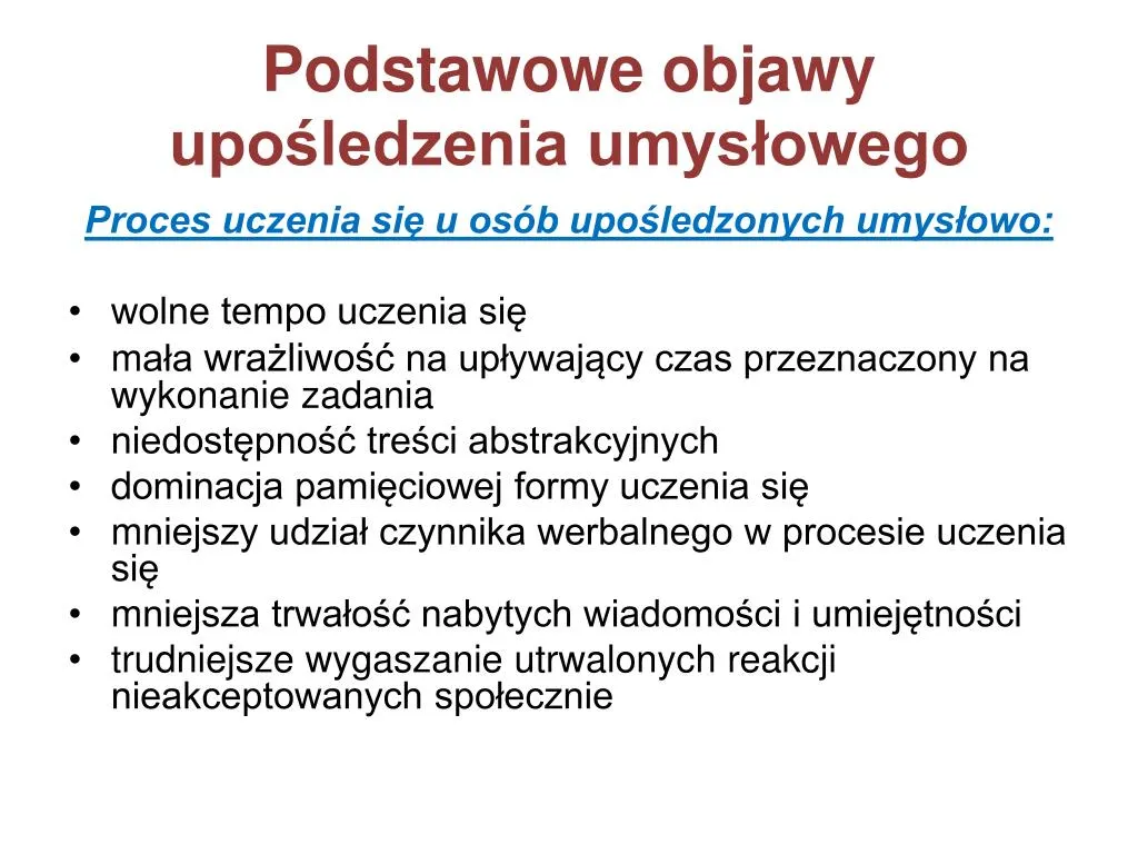 Zdjęcie Upośledzenie umysłowe u niemowląt objawy - jak je rozpoznać i działać