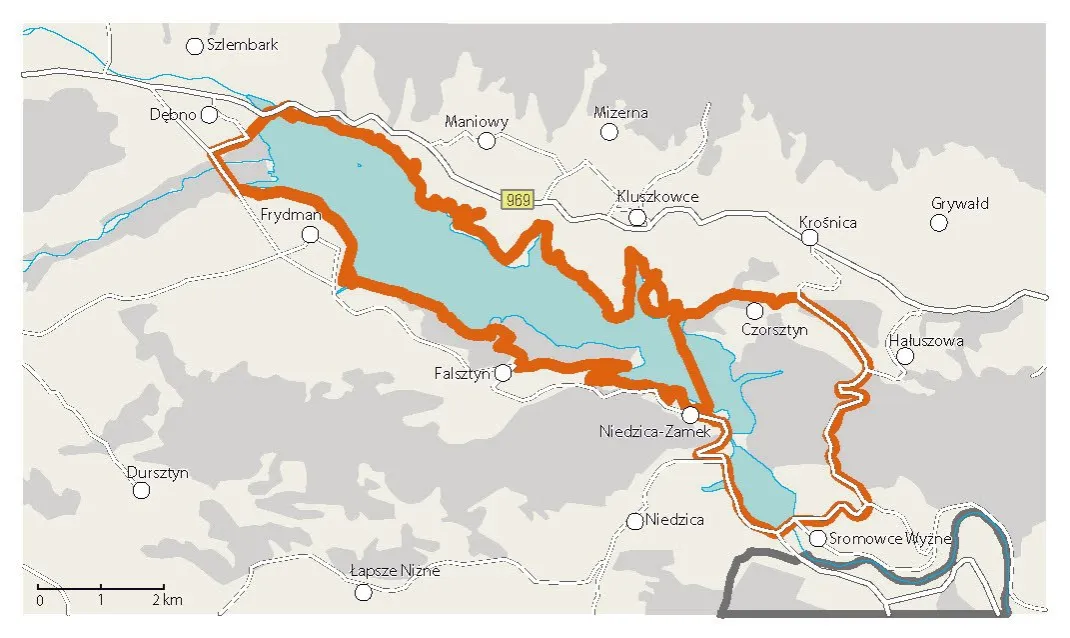 Zdjęcie Trasa rowerowa Velo Dunajec mapa - odkryj ukryte skarby szlaku