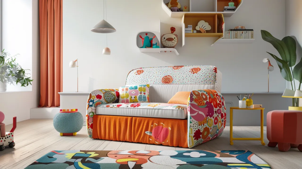 Zdjęcie Rozkładana sofa dla dziecka: Top 5 modeli na małe przestrzenie