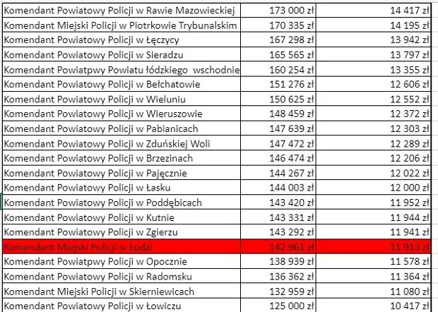 Zdjęcie Zarobki komendanta policji w Polsce – jak różnią się w regionach?