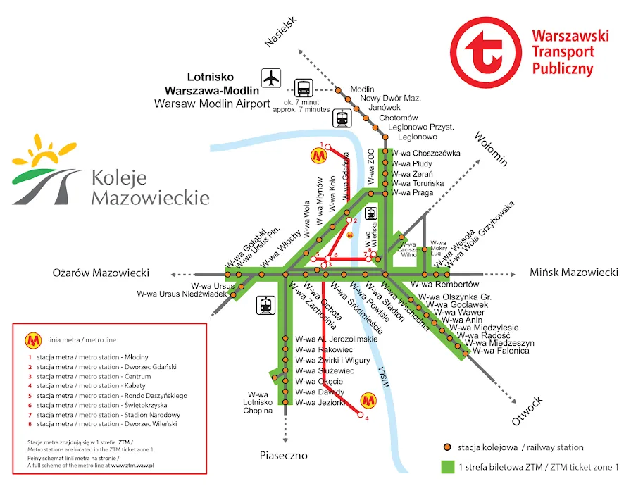 Zdjęcie Jak dojechać z Warszawy na lotnisko Modlin - sprawdzone opcje transportu
