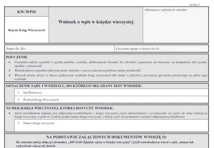Zdjęcie Jak złożyć wniosek do ksiąg wieczystych bez błędów i opóźnień – krok po kroku