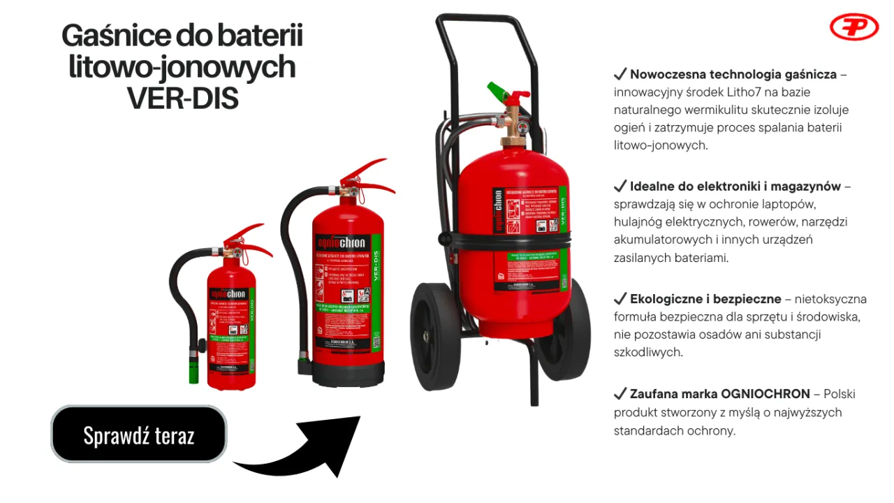 Zdjęcie Gaśnica do elektryki: CO2 czy proszkowa? Wybierz mądrze!